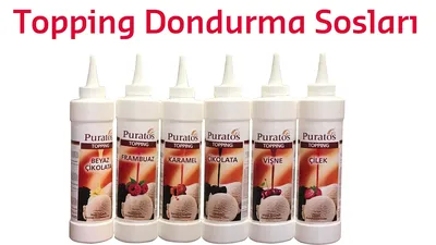 Puratos Topping Dondurma Sosu Vişne