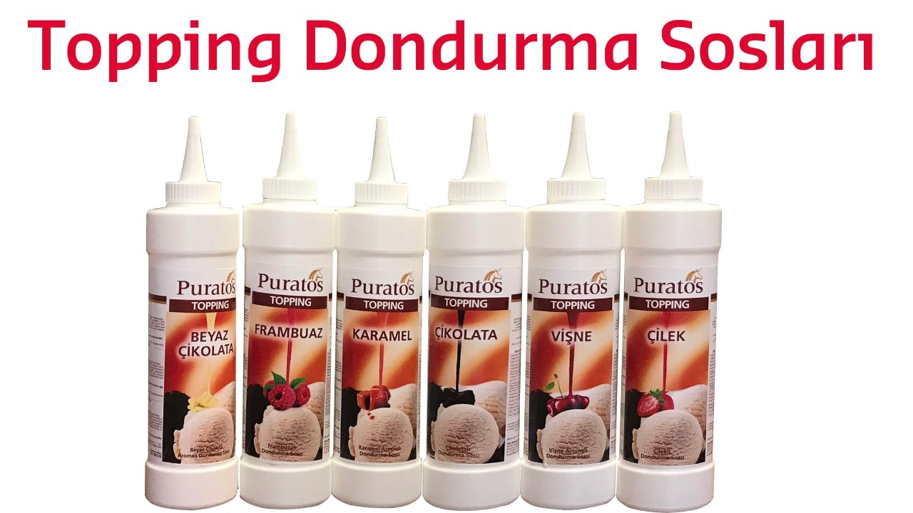 Puratos Topping Dondurma Sosu Vişne Puratos