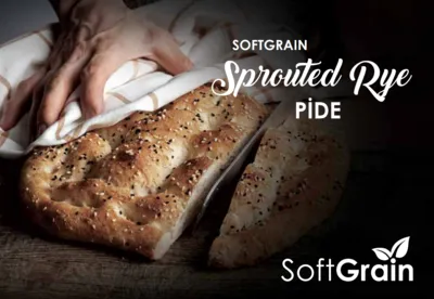 Softgrain Sprouted Rye Pide
