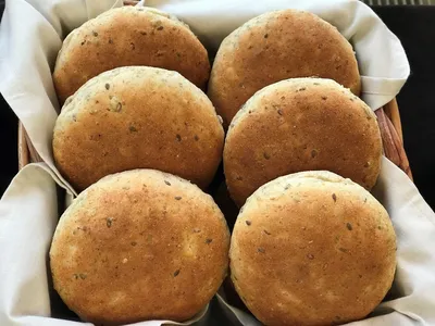 Ekşi Mayalı Hamburger Ekmeği