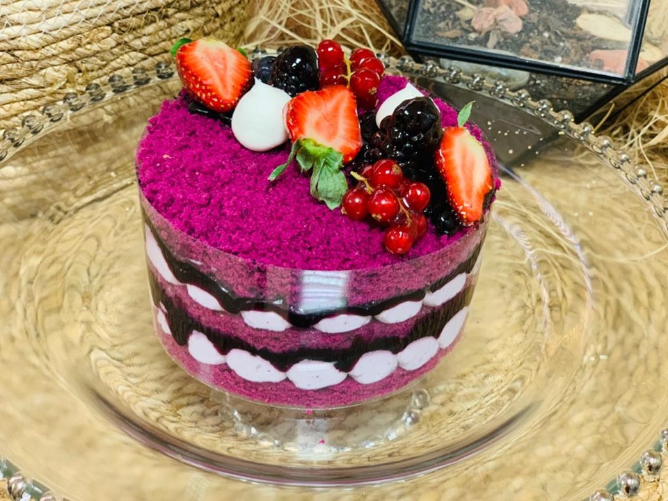 Purple Velvet Orman Meyveli Pasta Puratos
